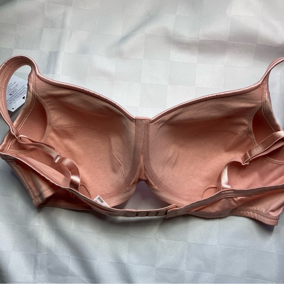 ABC Style 134 Rose Satin Trim T-Shirt Mastectomy Bra, 42B - Picture 13 of 13